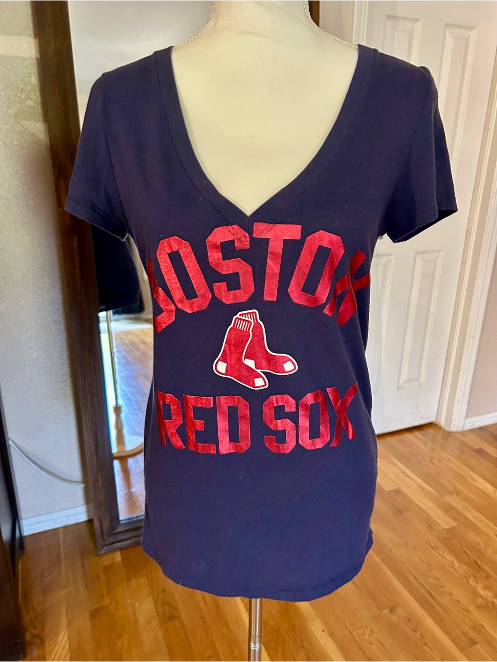 Boston Red Sox VS Pink Collab Tee in Women’s Large